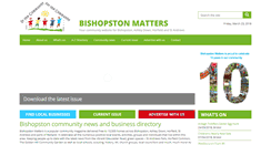 Desktop Screenshot of bishopstonmatters.co.uk